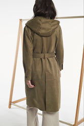 SUEDE EFFECT BRATIS COAT